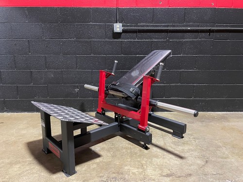 Hüftschub Gesäß Maschine Platte geladen kommerzieller Hüftantrieb TZ-8133 - Bild 4 von 10