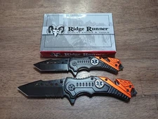 Ridge Runner EMT Pocket Knife Set Of 2 NIB