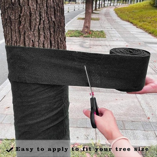 Functional Black Tree Bandage Wrap Protects Barks From Frosts And Animal Damage - Picture 4 of 10