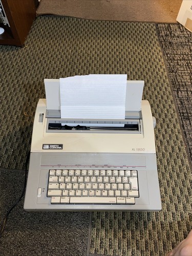 Máquina de escribir electrónica Smith Corona - XL1800 probada funciona - Imagen 5 de 7