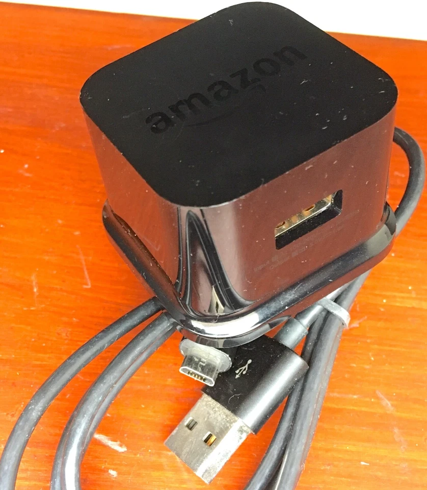 9w Amazon USB PowerFast Charger Kindle eReader Fire HD Paperwhite Touch Oasis - Image 3 of 4