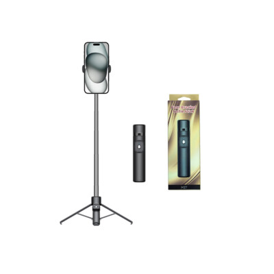 3 in1 Tripod Bluetooth Selfie Stick Stativ für Smartphone iPhone 15 14 Pro Max