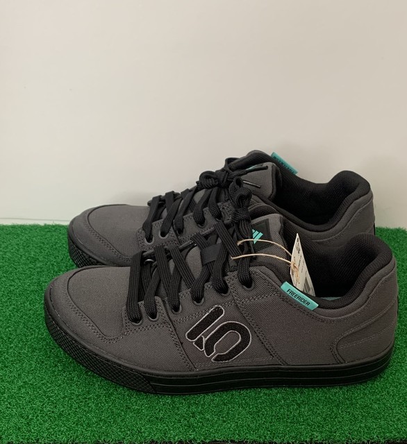 Adidas Five Ten Freerider Primeblue Grey/Acid Mint Flat Shoes FX0304 - Menâs 10 for sale online 