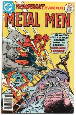 Metal Men 50 DC 1977 FN VF Walt Simonson Eclipso Doc Magnus Robot | eBay