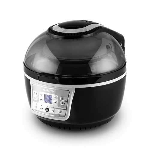 HOT: INFRAROT HALOGEN HEIßLUFT BACK OFEN FRITEUSE GARGERÄT KOCHTOPF GRAU-SCHWARZ - Bild 7 von 11