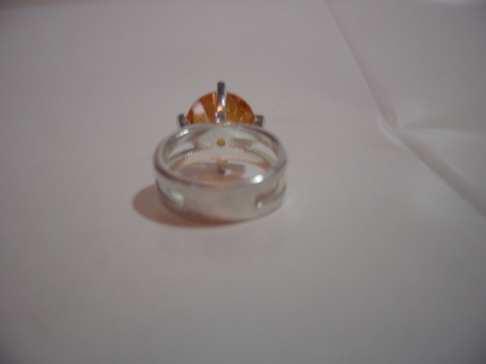 Solid Silver Vintage chunky Ring-genuine large or… - image 11