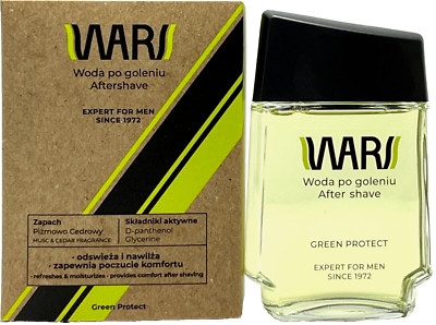 MIRACULUM WARS GREEN PROTECT AFTER SHAVE LOTION 3.04 Oz / 90 ml BRAND NEW!!!