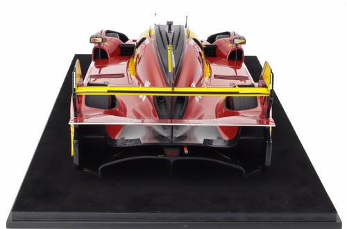 Looksmart FERRARI 499P 3.0L TURBO V6 WINNER 24h LE MANS 2024 #50 1/12 Scale New! - Picture 8 of 9