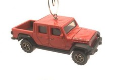 Christmas Ornament for Jeep Gladiator Dark Red