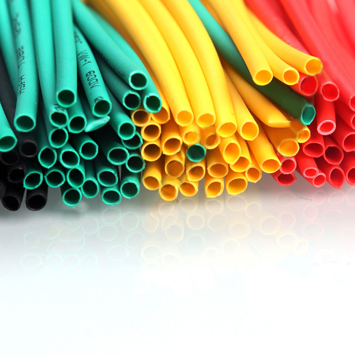 328 Stück Polyolefin 2:1 Schrumpfschlauch-Set – Bunt, Für Kabel Und Drähte