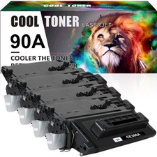 4x CE390A Toner Compatible with HP 90A LaserJet Enterprise 600 M602 M603dn M4555