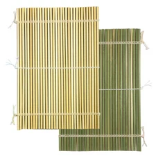 Japanese Bamboo Sudare Mat, Help Assemble & Roll Up Maki Sushi Made in Japan NEW