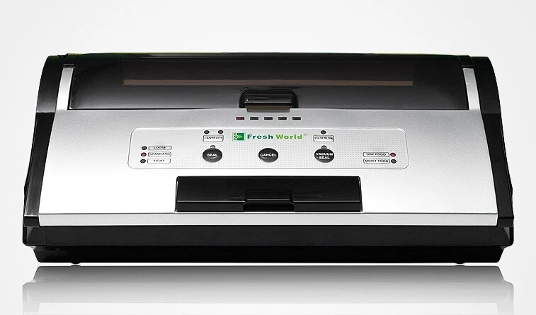 LIGHTLY USED FW3150 Fresh World Automatic Vacuum Sealer Built-in Roll Storage