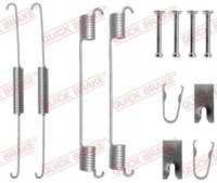 Quick Brake 105-0781 ZubehÖRsatz, Bremsbacken Hinterachse FÜR Fiat