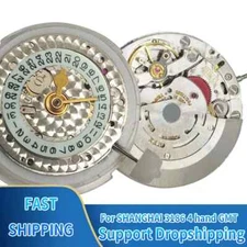 Watch Movement for 3186 GMT II Perlage Mechanical Automatic Movement Replacement