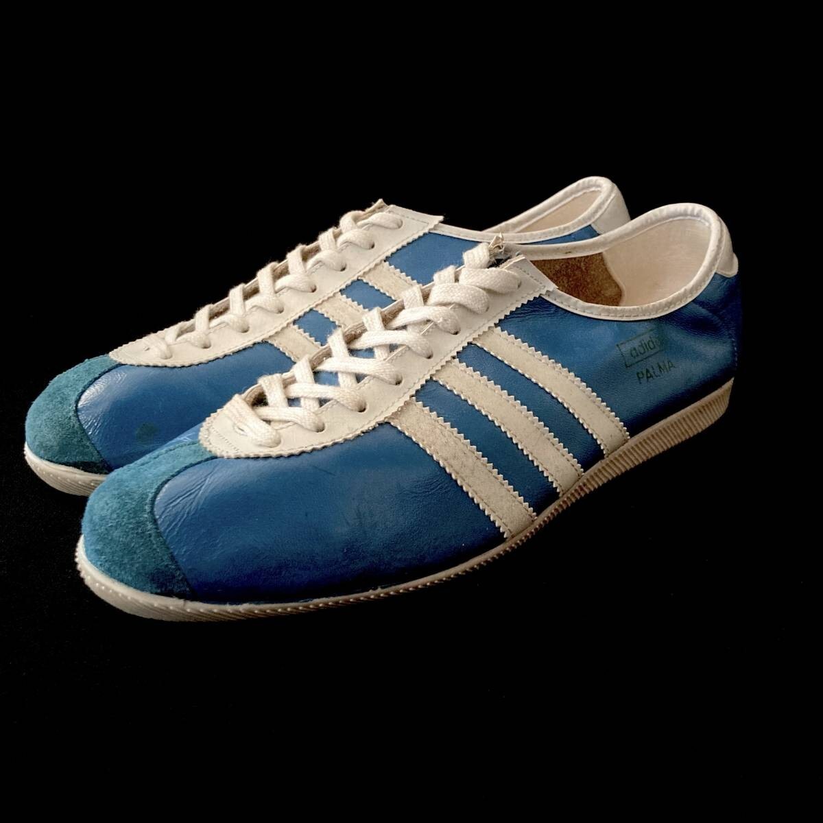 レア　パルメイラス　アウェイ　ヴィンテージ　80s Vintage adidas Palma Sneakers West Germany 60s 70s Rare US 8.5