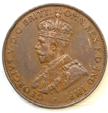 AUSTRALIA 1936 PENNY VERY SCARCE IN THIS HIGH GRADE LUSTRE  IN CHOICE GRADE aUNC