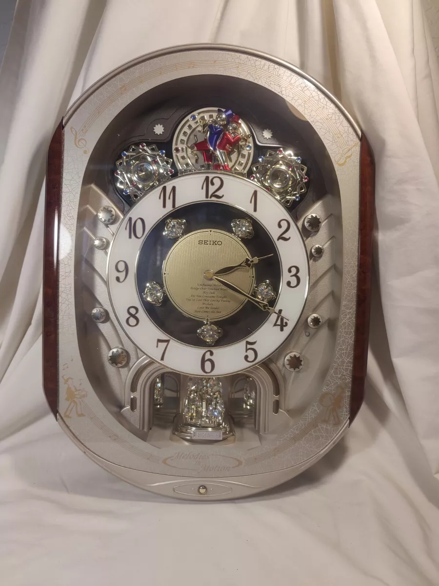 SEIKO QXM153BRH MELODIES IN MOTION 2007 COLLECTORS EDITION CLOCK