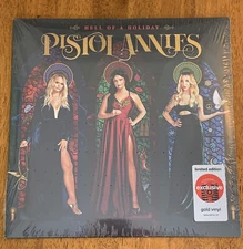 New Pistol Annies Hell of a Holiday Gold Colored Vinyl Miranda Lambert Sealed