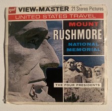 View-Master MOUNT RUSHMORE South Dakota - A487 - 3 Reel Set V3