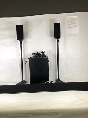 Vizio S3851w-D4 Sound Bar Subwoofer Speaker System with