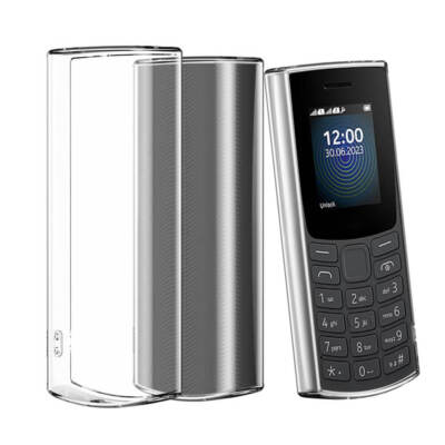 Schutzhülle für Nokia 105 4G [CLEAR GEL] Premium Transparent Clear