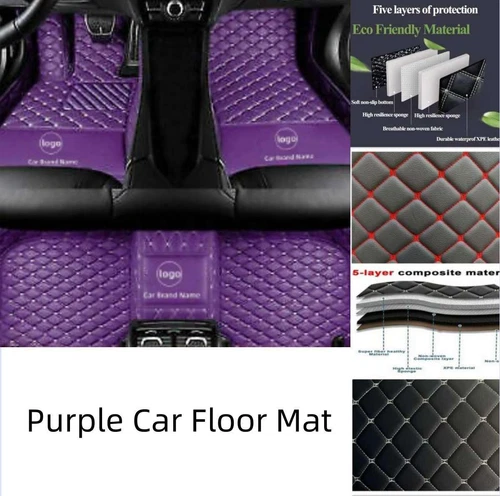 Car Floor Mat For Nissan Titan/Titan Crew Cab All Weather Auto Carpet Custom Mat - Imagen 30 de 38