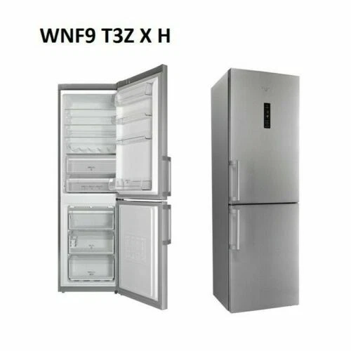 Frigoríficos combinados Whirlpool de acero inoxidable