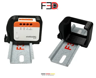 MARKENLOS Sonoff ZBMini Extreme Mini R4 MINIR4M DIN Rail Clip Hutschienen Adapter