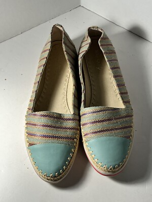 Boutique 9 Kyden Shoes Espadrille Flats Slip on Size 10M