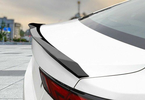 Piano Black Rear Spoiler Trunk Wing Lip Cover For Nissan Sentra Sylphy 2020-2025 - Picture 2 of 6