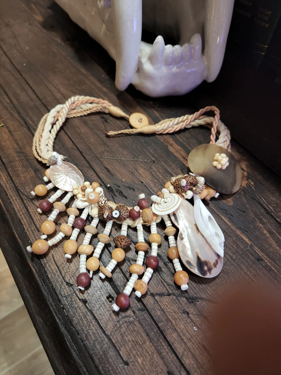 Boho beach necklace outlet