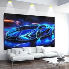 Hypercar, Lotus, Aston Martin, Lamboghini,, Porsche, Ferrari Fahne Banner GROß