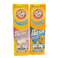 2X Arm Hammer Oxi Clean Meadow  Pet Fresh Carpet Odor Eliminator Vacuum 24.6oz