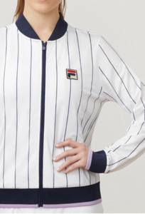 Fila Zip front Heritage Tennis track jacket Adult size small.