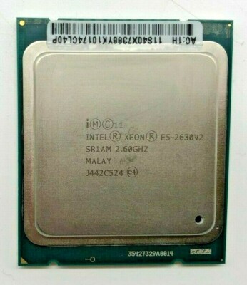 INTEL XEON E5-2630V2 SR1AM - Six Core - 2,60GHz - Sockel 2011 #889
