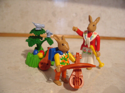 Playmobil 100% Komplett Set 4456 Osterhasen Musikunterricht