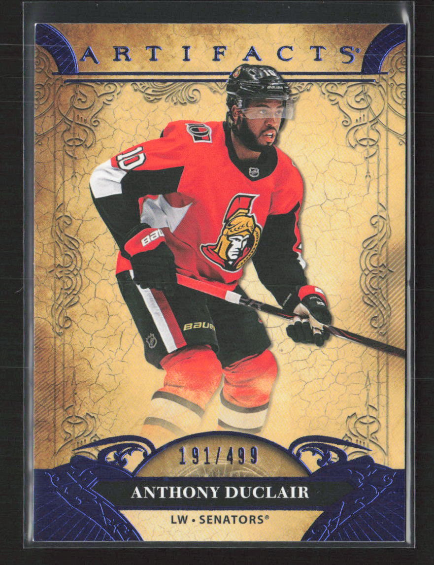2020-21 Upper Deck Artifacts #80 Anthony Duclair Blue Sapphire #/499 (FB)