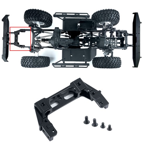 Alum Front / Rear Plate Bumper Mount For 1:10 RC Crawler Axial SCX10 II 90046 - Bild 20 von 22