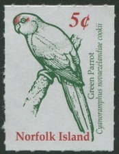 GREEN PARROT 2001 - MNH (K11-RR)