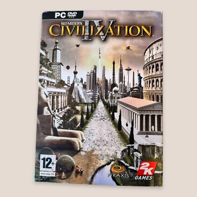 PC Spiel: Sid Meier's Civilization IV/4 Boxed Book Chart/Tree