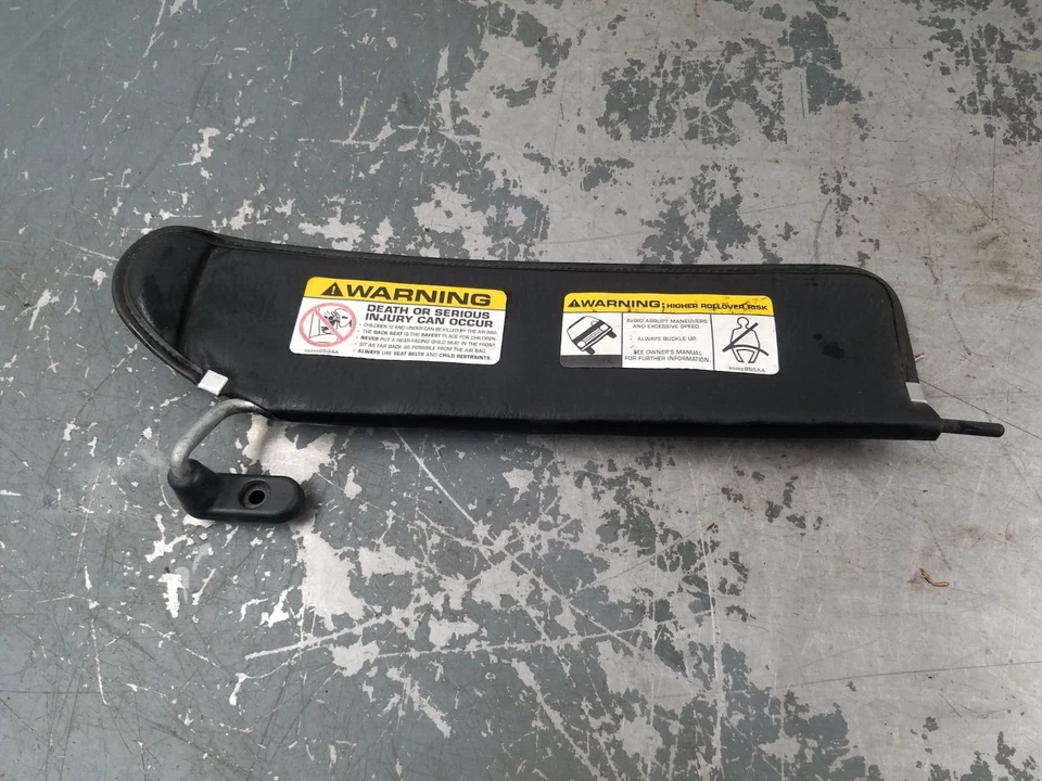 2005 Jeep Wrangler TJ Rubicon 4x4 Sun Visors #8311 VV3 - Image 4 of 4