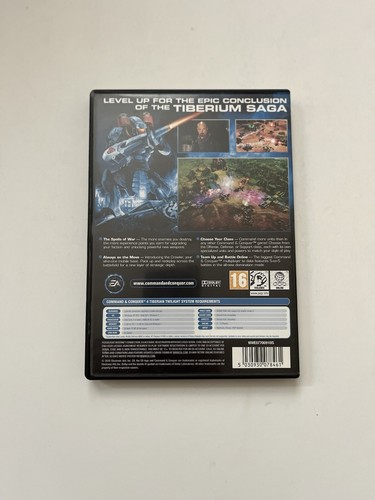 Command & Conquer 4 Tiberian Twilight Game PC-DVD ROM No Manual - Picture 4 of 6