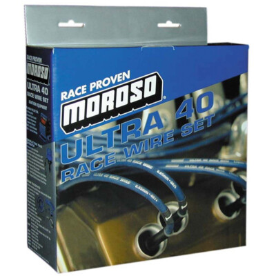 Ultra 40 Zündkerze Draht Set Arm Schwarz MOROSO 73833