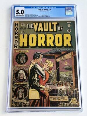 The Vault Of Horror #18 CGC 5.0 E.C. Comics Pre Code Golden Age
