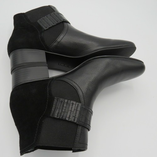 LOGO Lori Goldstein Sharon schwarze Damen-Lederstiefeletten US 6,5 Medium - Bild 8 von 11