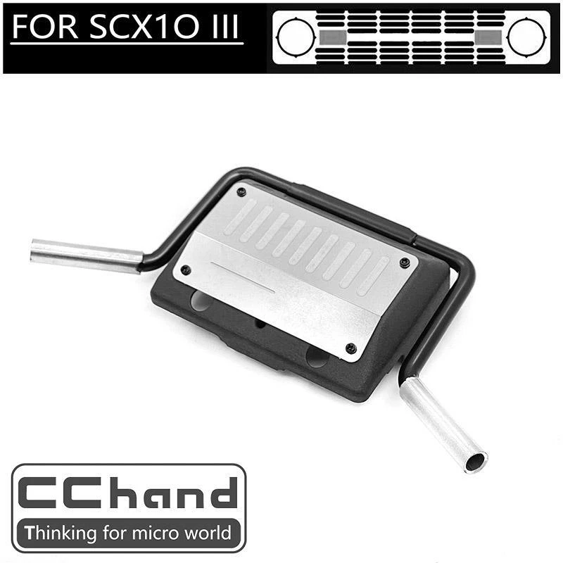 Oil Tank Metal Exhaust Pipe for 1/10 SCX10 III RC Crawler Car Outdoor Truck - Image 2 of 4