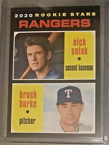 2020 Topps Heritage - ROOKIE STARS - U-Pick - *2213 - Picture 11 of 20