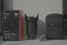 Sony - G Master Fe 24-70 Mm F2.8 Full-frame E-mount Zoom Lens Mint Condition