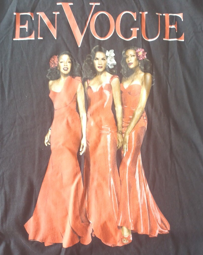 En Vogue R&B Music Group 2022 Tour Black T-shirt Size XL (5J) View 3